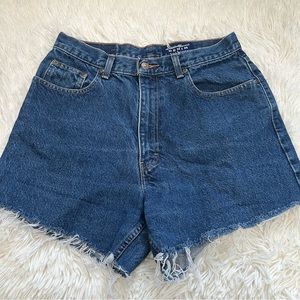 Eddie Bauer high rise denim shorts size 12
